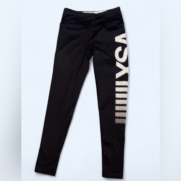 Victoria’s Secret VS Sport Black Logo Leggings Size Small - Picture 2 of 8